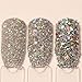 NICOLE DIARY 6Boxes Holographic Laser Flakes Sequins Holo Gold Silver Manicure Nail Art Glitter Paillette