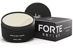 Hair Molding Paste For Men by Forte Series | Low Shine Hair Putty | Lightweight Hair Paste Formula Adds Volume And Definition