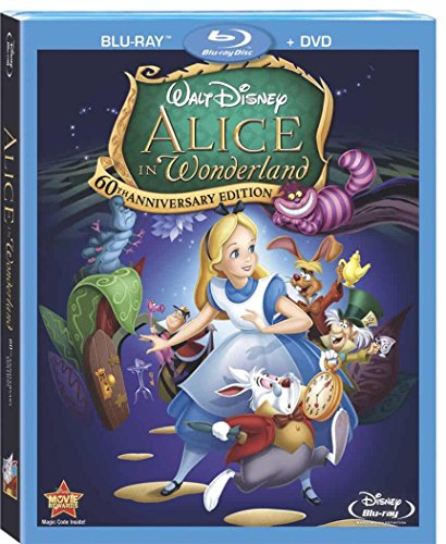 ALICE IN WONDERLAND 60TH ANN ED B00A2K6750 Book Cover