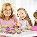 Coopay Foam Stickers Geometry Self-Adhesive Geometry Shapes Stickers Assorted Colors for Arts Craft Supplies