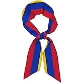 Women'S Fashion Scarf Vintage Venezuela Venezuelans Hair Satin Scarf Bandanas Headscarf Wrap Breathable Lightweight Neck Scarves For Handbag Accessories