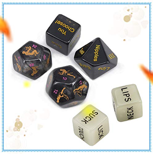 Multifaceted Style Fun Game dice Toy (6 Pieces)