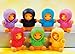 Iwako Parka Bear Erasers, 7 Pieces/Set, Randomlly Picked