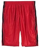 Gioberti Big Boys Sports Athletic Basketball Shorts, Elastic Waist