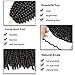 4 Packs Spring Twist Crochet Braiding Hair 8 Inch Fluffy Twist Bomb Twist Crochet Hair Braids Jamaican Bounce Synthetic Hair Extensions (2#)