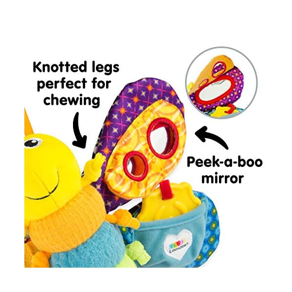 LAMAZE-Freddie-The-Firefly-Clip-on-Pram-Pushchair-Newborn-Baby-Toy-Sensory-Toy-Christmas-Gift-for-Babies-Boys-Girls-From-0-6-Months LAMAZE Freddie The Firefly - Clip on Pram and Pushchair Newborn Baby Toy, Sensory Toy for Babies Boys and Girls From 0…