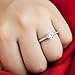 iSilver 925 Sterling Silver Solitaire Ring Engagement Wedding Propose (6)