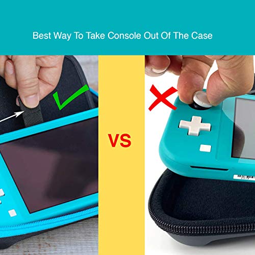 ButterFox Slim Carrying Case for Nintendo Switch Lite with 19 Game and