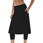 KGKE Leggings with Skirts | Skorts Skirts for Women | Women Skorts