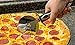 Pizza Cutter / Slicer & Pie Server Tool Kit by B of J, Professional Pizza-Server Spatula with 1mm Rust-free Thick Stainless Steel Blade Slice Deep Toppings & Crunchy Dish Pizzas.
