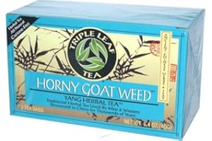 QUILOM Triple Leaf Tea: Horny Goat Weed, 20 ct