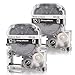 Absonic Compatible Label Tape Replacement for EPSON LC-4BWV9 LK-4BWV Work for LW-300 LW-400 LW-500 LW-600P LM-700 LW-900P LW-1000P Label Maker (1/2