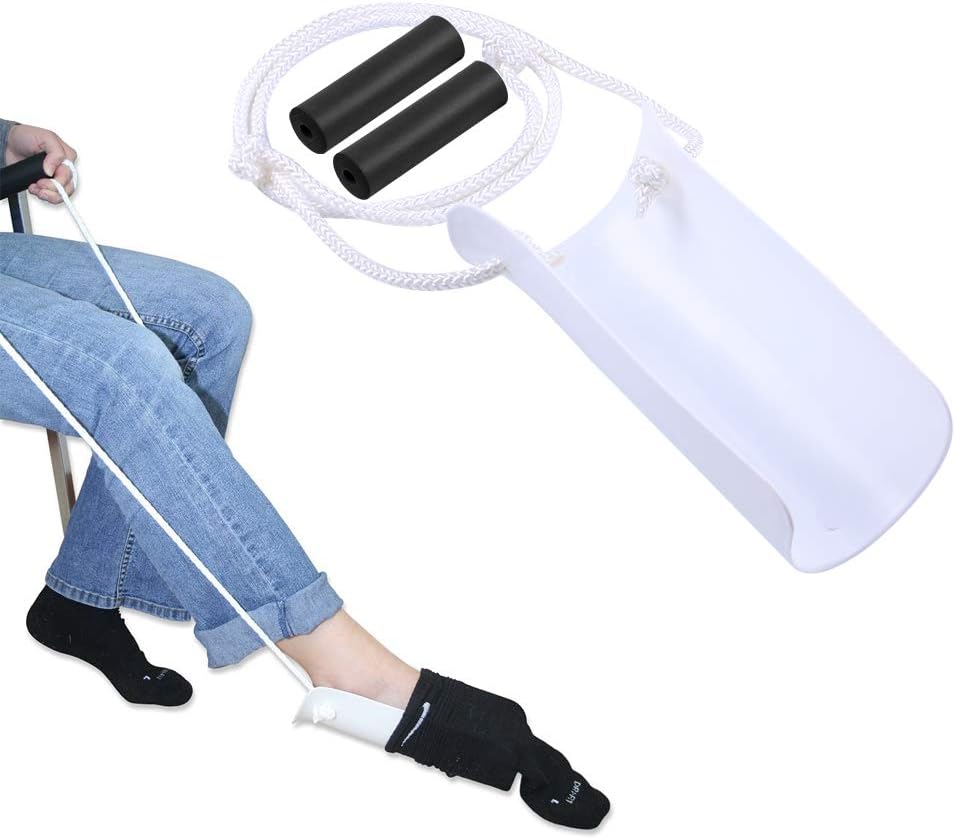 ZIME Elderly Men Socks Dressing Assisting Equipment Pregnant Women