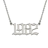 GR859C Charm Stainless Steel Birth Year Number