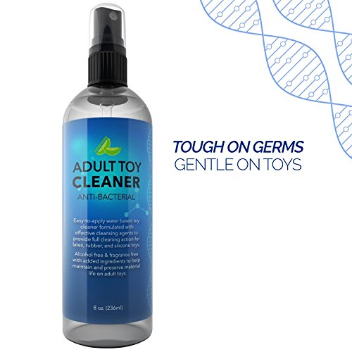 Antibacterial Toy Cleaner Spray Water Based Hypoallergenic Antimicrobial Multi Surface