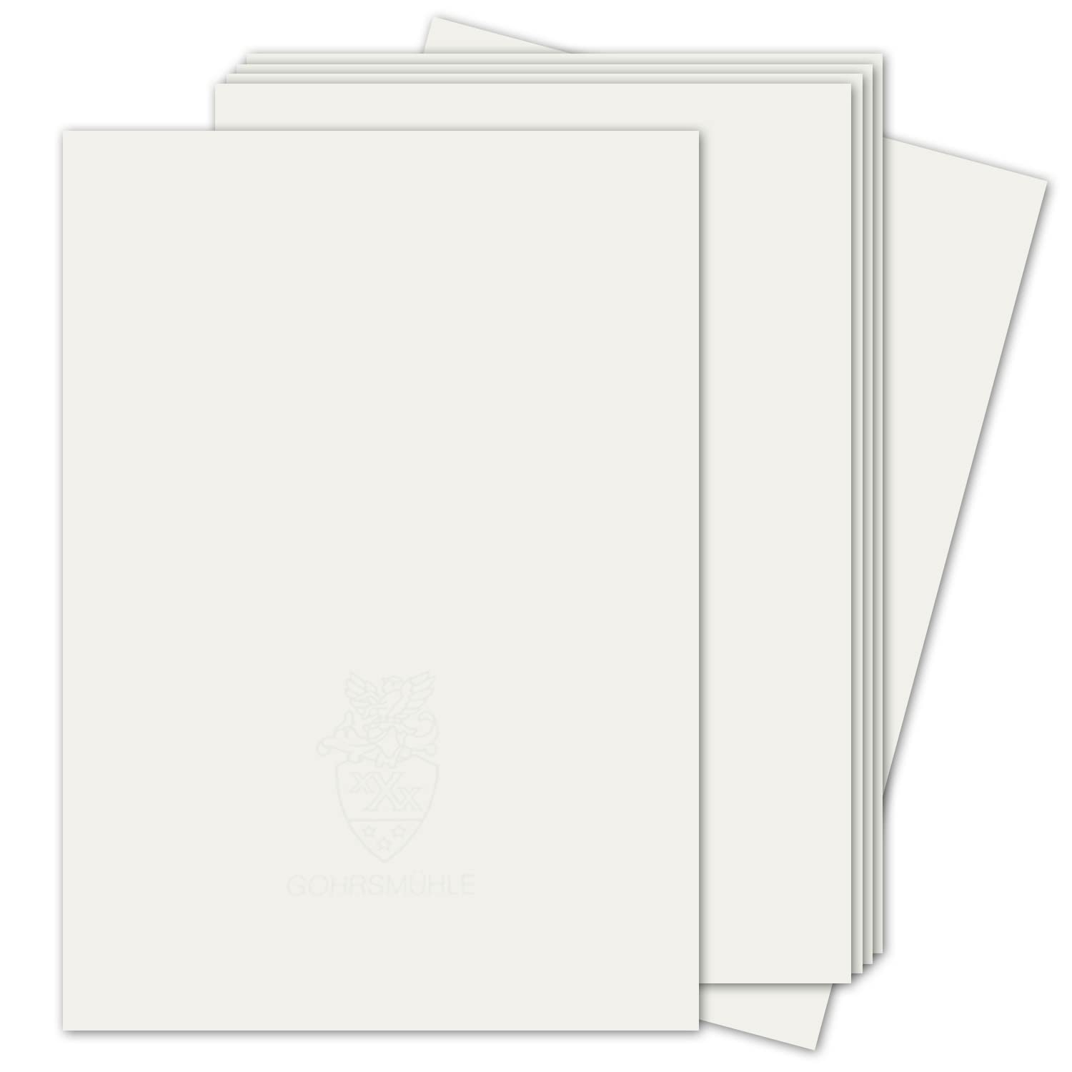ZANDERS Gohrsmühle Paper Pack of 100 A4 Matte White/for Documents/Grammage: 90 g/m²