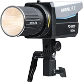 Nanlite FC-60B Bicolor LED Photo and Light 78W 2700K-6500K LCD Display Bluetooth App Control 2.4G DMX/RDM 12 Built-in Effects Photography Lighting for Video Recording Streaming Portrait Outdoor