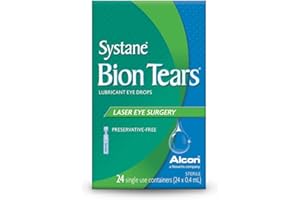 Alcon Systane Bion Tears Lubricant Eye Drops, Preservative-Free Eye Drops for Sensitive Eyes, Dry Eyes, Sjögren’s Syndrome - 