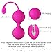 Kegel Exercise Weights Ben Wa Ball With Remote Control Mini Rechargeable Waterproof Massager Doctor Recommended for Women Vaginal Bladder Control Pelvic Floor PC Muscle Strengthen