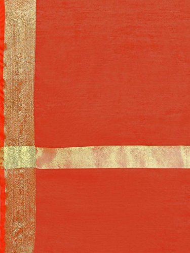 inddus cotton blend zari woven dupatta