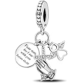 925 Sterling Silver Charms for Bracelets,Happy Family Dangle Pendants Charms Bead fit Pandora Charms Bracelets or Necklaces Jewelry Gift for Womens