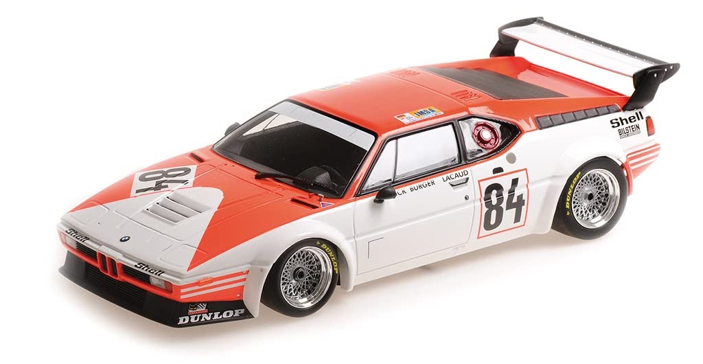 Minichamps 1:18 BMW M1 - Equipe Dominique Lacaud - Stuck/Bürger/Lacaud - 24H Le Mans 1980