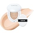 TIRTIR My Glow Cream Cushion | Natural Coverage, Hydrating, Dewy, Glow Finish, 24-Hours Long Lasting, Moisture barrier, Korean Cushion, Mini (0.15 oz.), #17C Porcelain