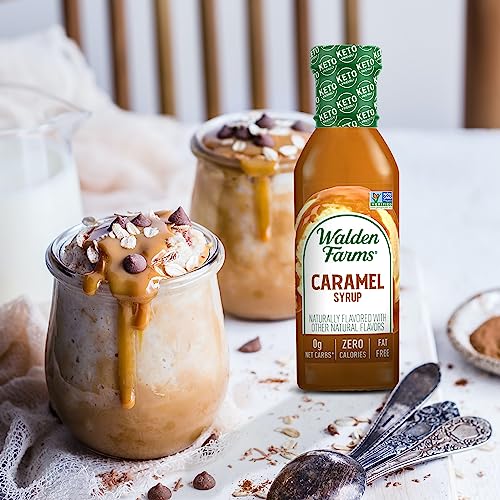 Walden Farms Variety Pack Syrups 12 oz Strawberry, Chocolate and