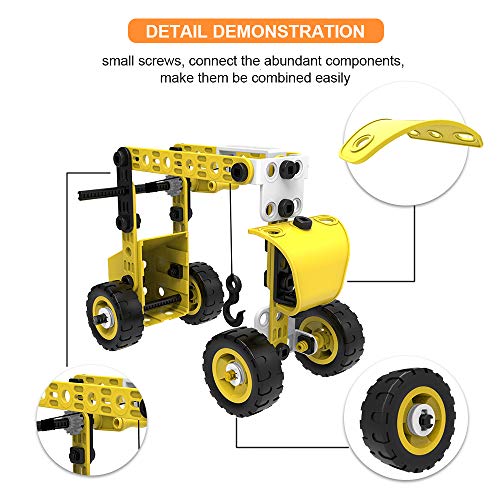 STEM Building Toys for 6+ Years Old Boys and Girls 8in1 Construction
