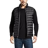 32 Degrees Weatherproof Men's Down Packable Vest With Storage Bag