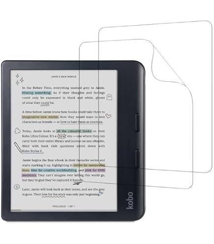 AtFoliX Film Protection Écran Anti-Reflet Pour Kobo Sage – 2x Anti-Choc, Mat, Anti-Rayures Et Anti-Empreintes