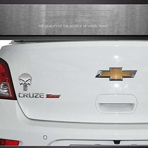 5 Punisher+Vehicle+Motorcycle+Sticker+2+pack