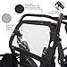Classic Accessories QuadGear UTV Rear Windshield, Fits Polaris® RZR, RZR 4, 4 800, 570, 800, S 800, XP 4 900, XP 900 (2015 Models and Older), Black