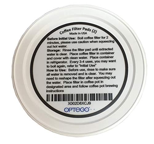 Replacement Coffee Filter Pads, for Filtron Cold Brewer, 2/pack in