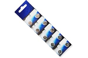 AG9 1.5V Alkaline Button Cell Battery Set of 10 LR936 394 for Small Device Applications Leak Proof Technology