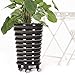 2 Pack Plant Caddy, Round Potted Plant Stand on Wheels, Flower Pot Rack on Rollers Dolly Trolley Saucer Tray Pallet with Universal Wheels and Water Container for Indoor Outdoor Home Garden,13.8″ Blackthumb 1