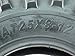 MASSFX 25x8-12 Front (2) & 25x10-12 Rear (2) Tire Set for All-Terrain (ATV), Utility-Task (UTV), and Side-by-Side (SxS) Vehicles - 6-Ply with 1/2