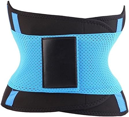 HrGlass Training Waist Cincher Training Belt (Medium, Blue)