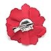 Meilliwish Camellias Flower Hair Clip and Brooch Pin (Red) (A74)