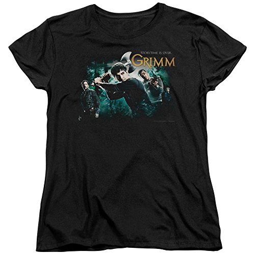 Grimm Police Drama Supernatural TV Series Storytime Is Over Women's T-Shirt Tee