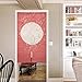 NeoConcept Plate Printed Japanese Sakura Noren Linen Doorway Curtain 59