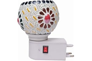 Jyatu Kapur Dani Camphor Karpuram Diffuser Incense Burner for Home,Office,Electric Ceramic Multicolor Aroma Diffuser Kapoorda