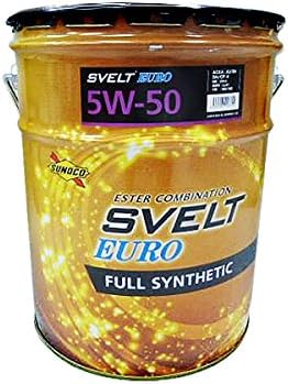 Amazon Sunoco エンジンオイル Svelt Euro 5w 50 l 全合成 エステル配合 Sn Cf 4 A3 B4 229 5 Ll01 502 505 スノコ スヴェルト 車用エンジンオイル 車 バイク