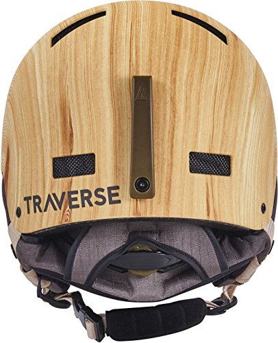 Traverse Sports Dirus Convertible Ski & Snowboard/Bike & Helmet, Bamboo, Small (51-55cm) - Thumbnail 2