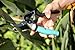 Best Garden Clippers - Titanium & Teflon Coated Blades - Traditional Bypass Pruning Shears. Garden Scissors With Anti Slip Ergonomic Rotating Handle. Garden Tool Avoids Carpal Tunnel & Blisters.