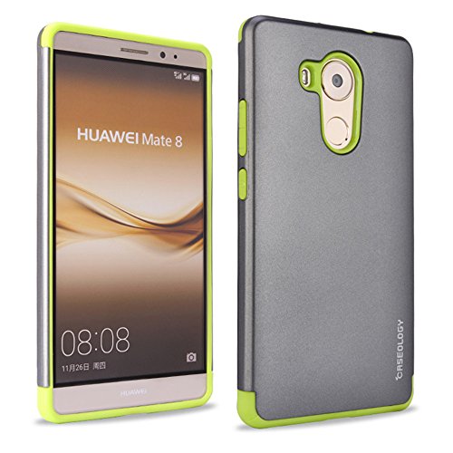 Hybrid Armor TPU Silicone Non-Slip PC Case Cover Shockproof Protective for HUAWEI MATE 8