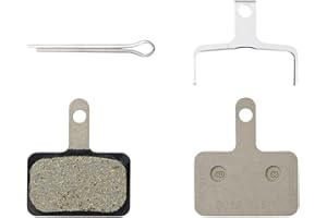 Shimano B05S-RX Disc Brake Pad and Spring - Resin Compound, Stainless Steel Back Plate