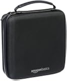 AmazonBasics Hard Shell Carry and Storage Case for Nintendo NES Classic - 8 x 8 x 3 Inches, Black
