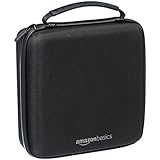 Amazon Basics Hard Shell Carry and Storage Case for Nintendo NES Classic - 8 x 8 x 3 Inches, Black