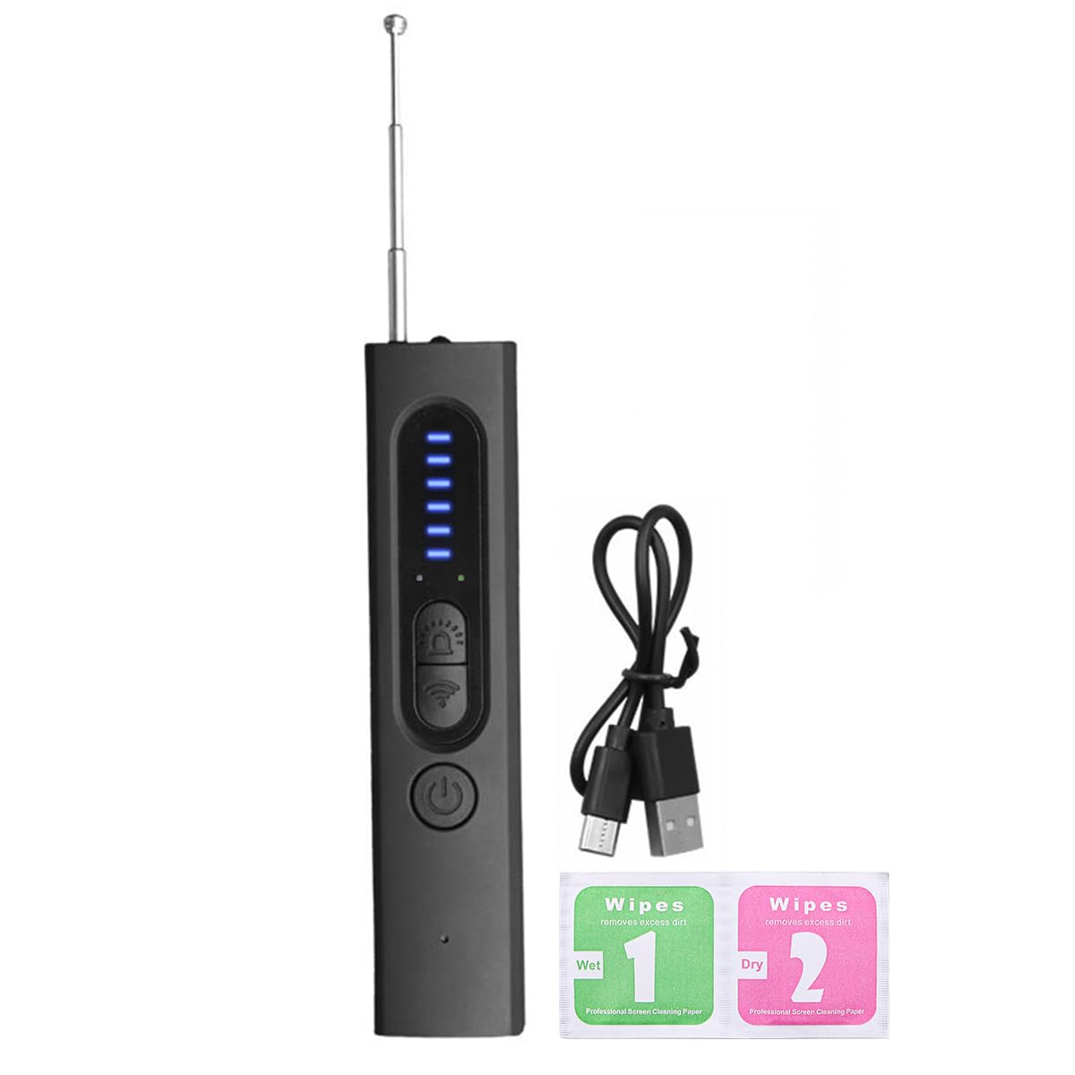 Tiardey Hidden Camera Detectors Anti-Spy Detector Camera Detector for GSM GPS Locator Tracker Camera Listening Devices Wireless Cameras